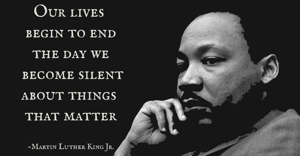 MLK Jr. Silence